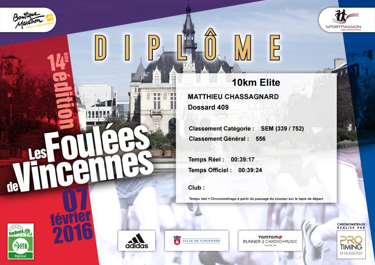 foulees vincennes 2016