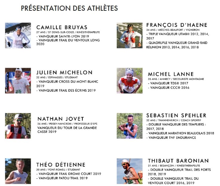 grande traversée athetes